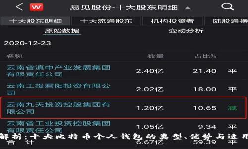全面解析：十大比特币个人钱包的类型、优势与适用场景