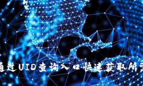 如何通过UID查询入口快速获取所需信息